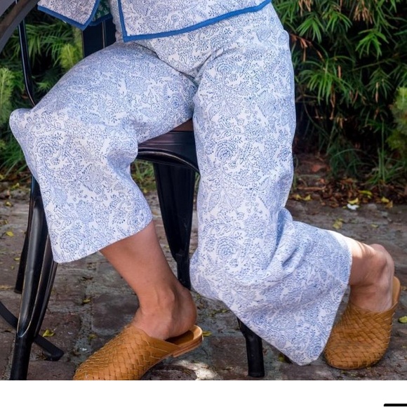 SZ Blockprints wide leg pants - size M - Picture 4 of 8